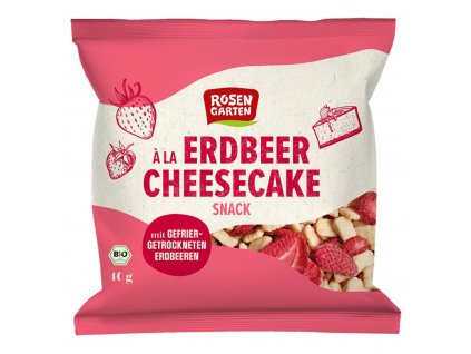 Rosengarten Jahodovy cheesecake snack 40g