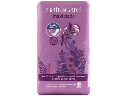 Natracare vlozky maxi night longer 14 ks