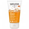 Weleda dětský sprchový gel a šampon 2v1 pomeranč 200 ml