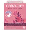 NatraCare Menstruační vložky ultra extra long s křidélky 8 ks