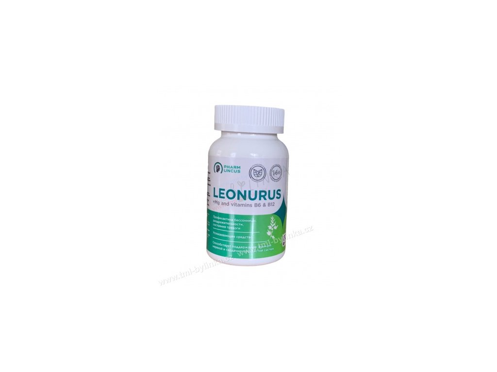 Leonurus + Mg + vitamíny B6 & B12 (srdečník) 180tbl.