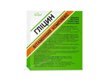 Glycin - vitaminový komplex 40 tablet