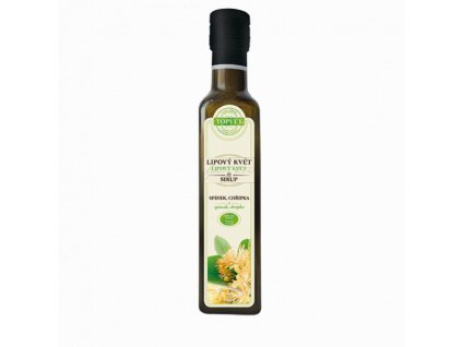 GREEN IDEA Lipový květ sirup - farmářský 320 g