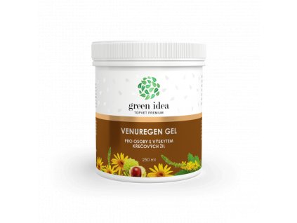 GREEN IDEA Venuregen masážní gel 250 ml