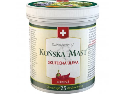 Herbamedicus GmbH Koňská mast hřejivá 500 ml