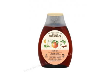 GREEN PHARMACY: Olej do koupele „Mandarinka a skořice“ 250ml