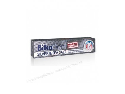 BILKADENT SILVER & SEA SALT: Zubní pasta TOTAL PROTECTION (s koloidním stříbrem) 75ml