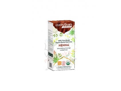 CULTIVATOR: Organická rostlinná barva na vlasy-HENNA 100g