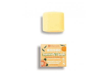 laSaponaria Tuhý deodorant Summer Crush BIO (40 g) - s exotickou vůní citrusů