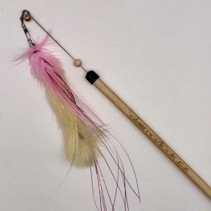 Short telescopic on a wooden stick