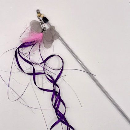 Bacchetta telescopica lunga 60 cm su asta in plastica