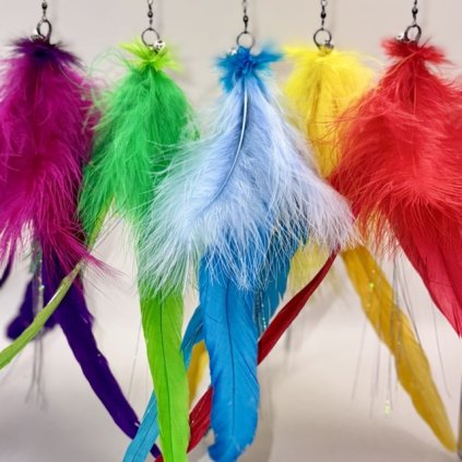 Replacement Attachment for Telescope – Colorful Feathers