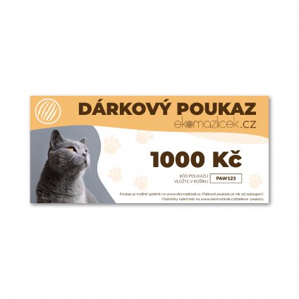 darkovy poukaz 1000