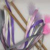 Pastel Ribbon on a Wooden Stick