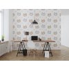 tapeta tapetamockup of the wallpaper behind a neat and modern desk 2702 el1 (3)