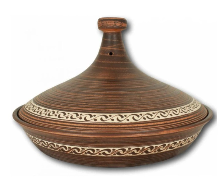 Hrnec keramický Tajine 290mm/200mm 2 L. "anhob"