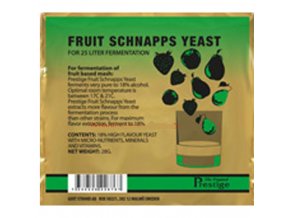 Kvasnice pro ovocné pálenky 18% (fruit schnapps years)