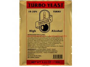 Turbo kvasnice 18 20% (pro cukerný kvas)