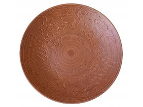 Keramický tanier 340 mm "Dekor v podobe hrozna"