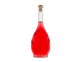 Glasflasche IRIS 500 ml mit Verschluss