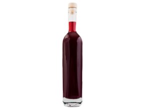 Glasflasche AMBASSADOR mit dickem Boden 500 ml mit Verschluss