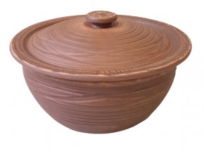 Keramiktopf 250 mm / 130 mm 2,5 l "glatt"