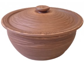 Keramiktopf 260 mm / 130 mm 4 l "glatt"