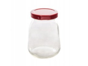 Zavařovací sklenice JOGURT 215 ml s víkem