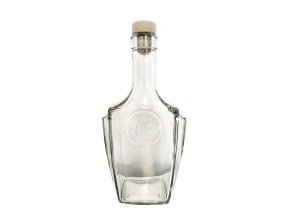 Glasflasche NOBEL 500 ml mit Verschluss