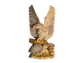 Holzskulptur Adler Typ2 - 37x22cm