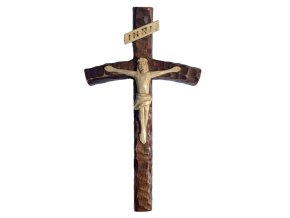 Kreuz mit Jesus dunkel 15x24cm