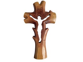 Kreuz mit ausgeschnittenem Jesus