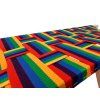 Holzschlitten mit Rückenlehne 123*37*40