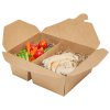 box na jídlo z kraft papíru JH-TD 2000ml (50ks)