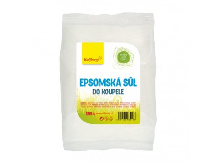 epsomska sul do koupele 500 g wolfberry
