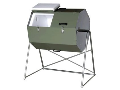 Zateplený otočný kompostér Jora 270 (2-4 domácnosti)  + Sáčky bioMat® kraft-papírové kompostovatelné zdarma