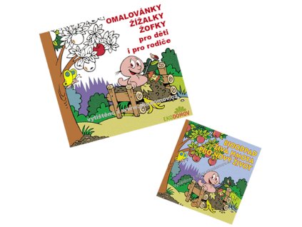 Sada: Omalovánky žížalky Žofky + Leporelo