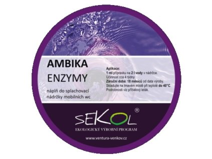 Ambika - enzymy do splachovací nádržky mobilních WC (500ml)
