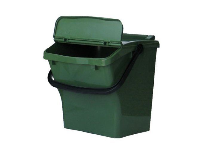 Odpadkový koš URBA PLUS 40l - zelený