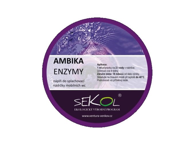 Ambika - enzymy do splachovací nádržky mobilních WC (500ml)