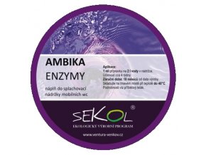 Ambika - enzymy do splachovací nádržky mobilních WC (500ml)