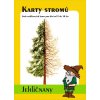 karty stromů jehličnany