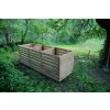 Masivní dřevěný kompostér - Typ 3000