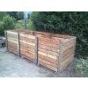 Dřevěný kompostér modřínový - MASIV 3000