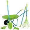 12014 legler small foot schubkarren mit gartenwerkzeug a