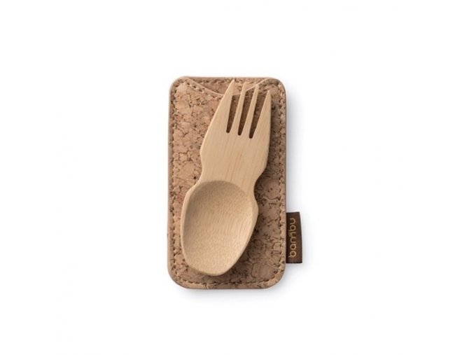 spork cork bambus