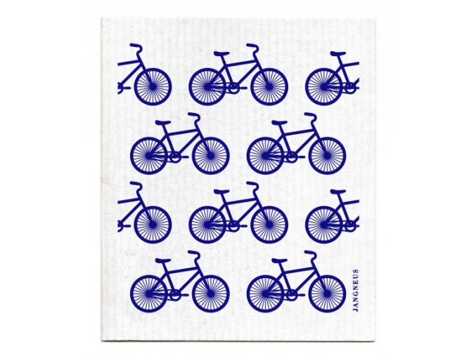 Hubka Jangneus modré bicykle ekonetka