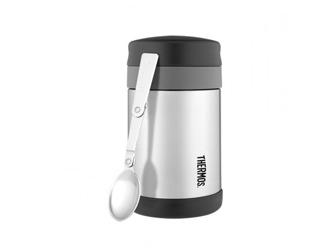 thermos termoska na jedlo s lyzicou nerez
