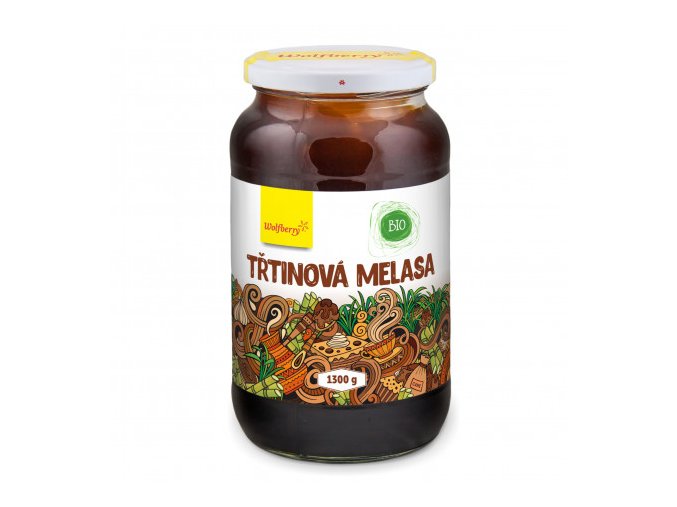 trtinova melasa bio 1300 g wolfberry