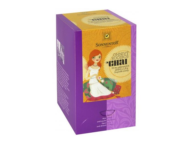 Sonnentor CHAI ohnivý Rooibos BIO 01